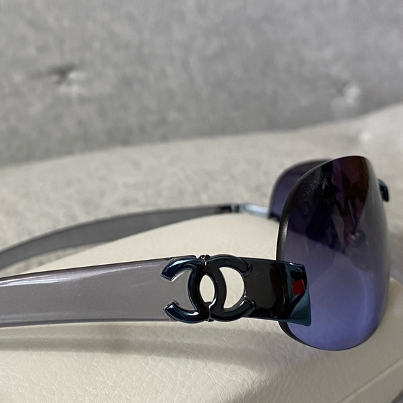Authentic Chanel Rimless Sunglasses - Picture 6 of 16